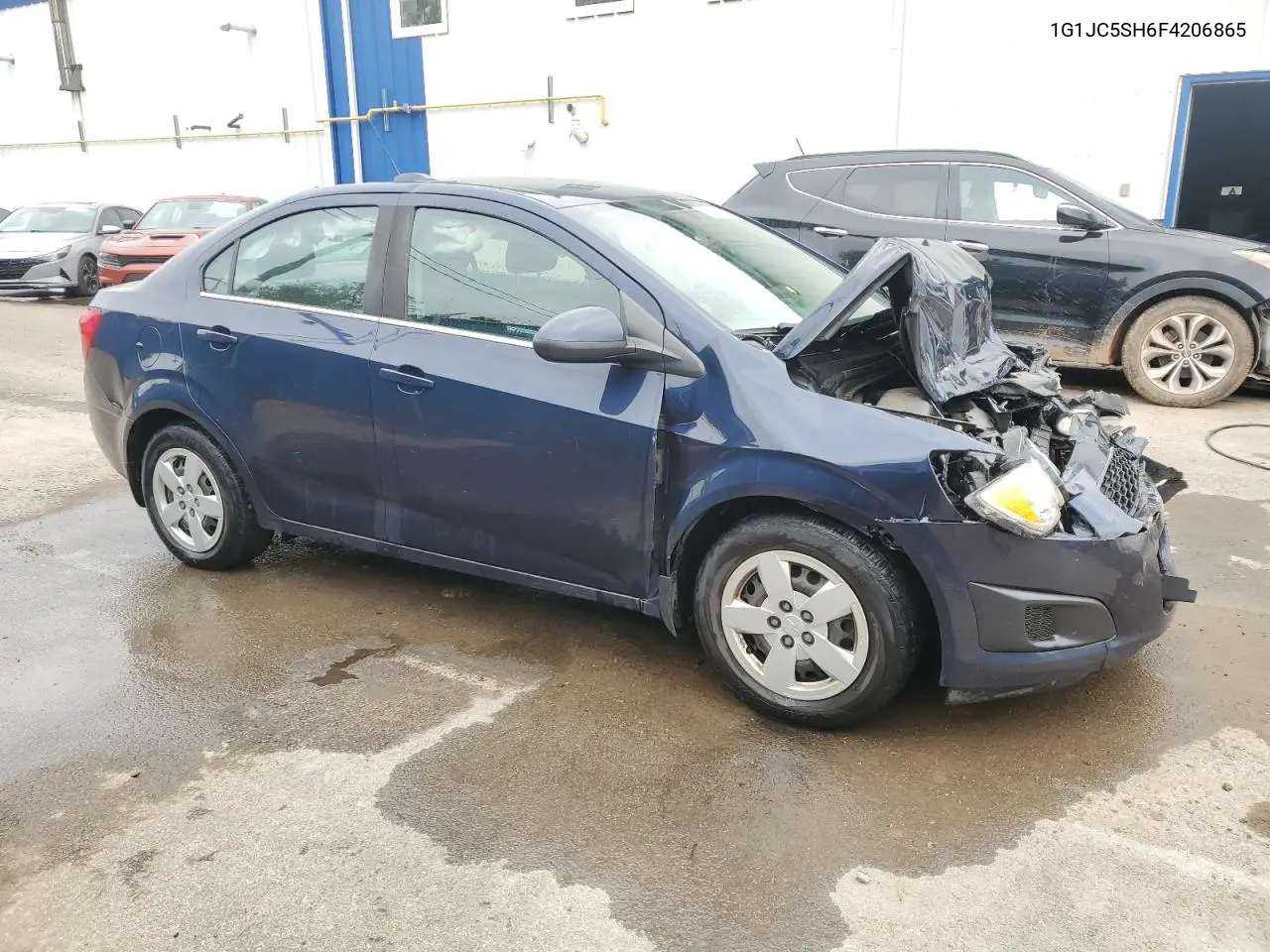 2015 Chevrolet Sonic Lt VIN: 1G1JC5SH6F4206865 Lot: 63900505