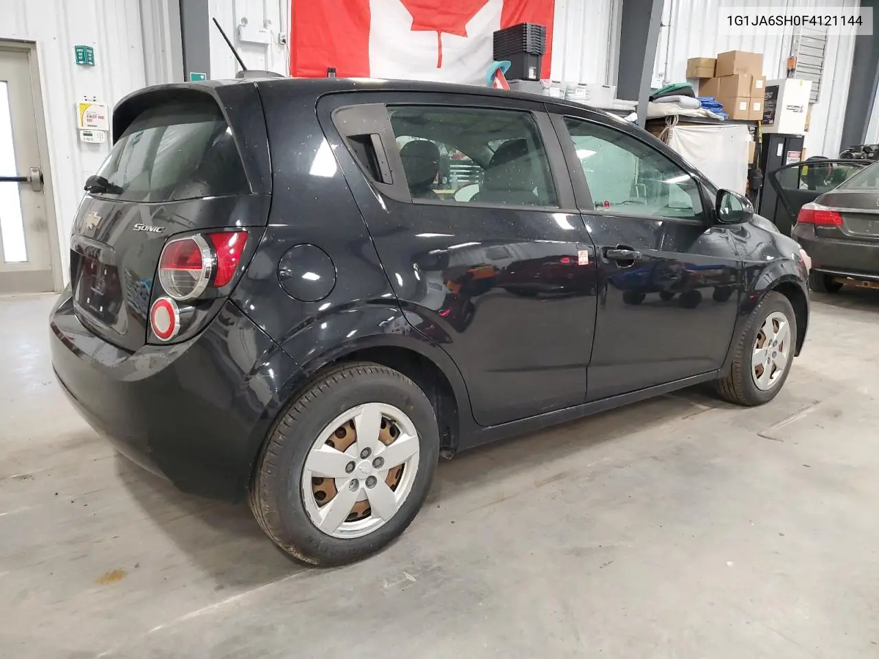 1g1ja6sh0f4121144 1G1JA6SH0F4121144 2015 Chevrolet Sonic Ls