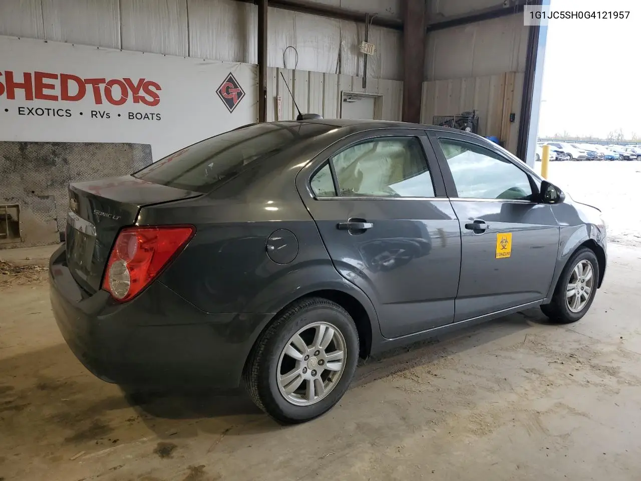 2016 Chevrolet Sonic Lt VIN: 1G1JC5SH0G4121957 Lot: 51615865