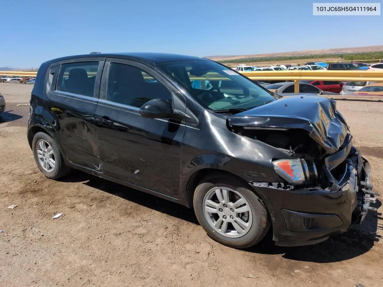 2016 Chevrolet Sonic Lt VIN: 1G1JC6SH5G4111964 Lot: 53912575