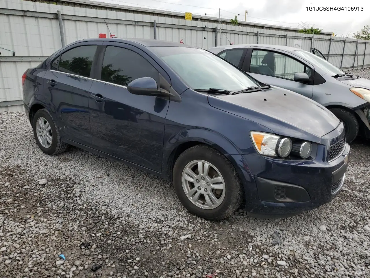 2016 Chevrolet Sonic Lt VIN: 1G1JC5SH4G4106913 Lot: 57038295