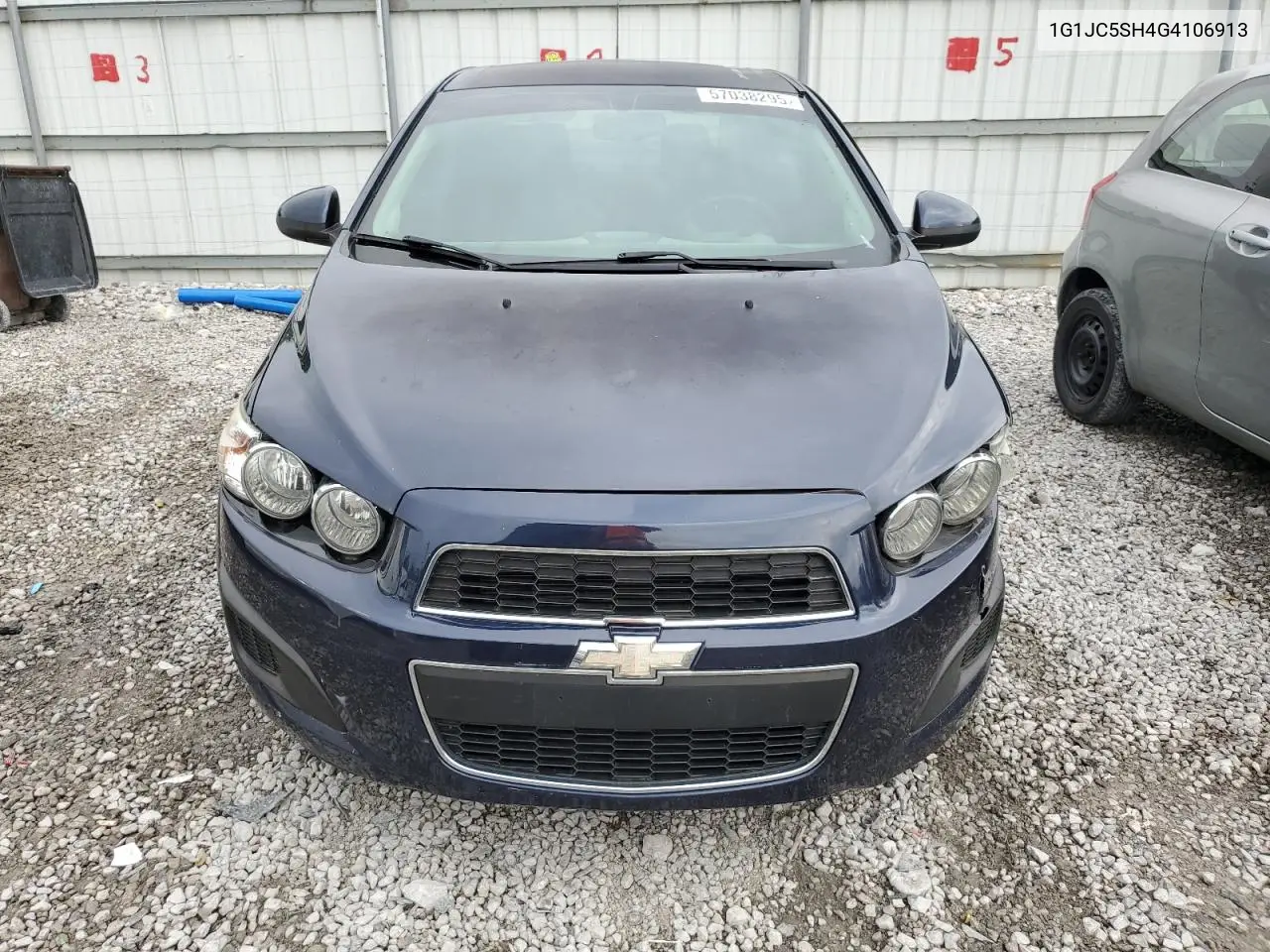 2016 Chevrolet Sonic Lt VIN: 1G1JC5SH4G4106913 Lot: 57038295