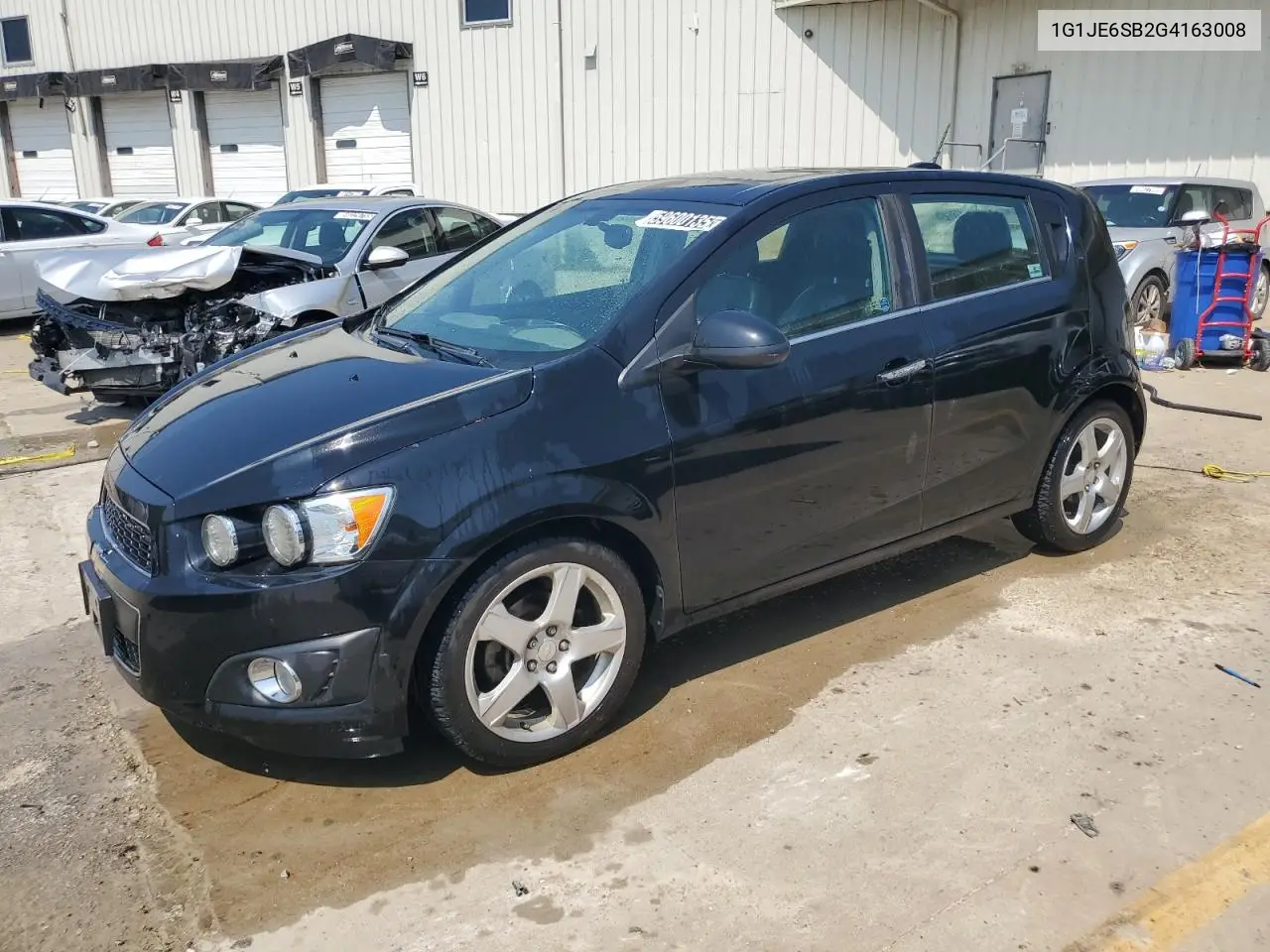 2016 Chevrolet Sonic Ltz VIN: 1G1JE6SB2G4163008 Lot: 59600135