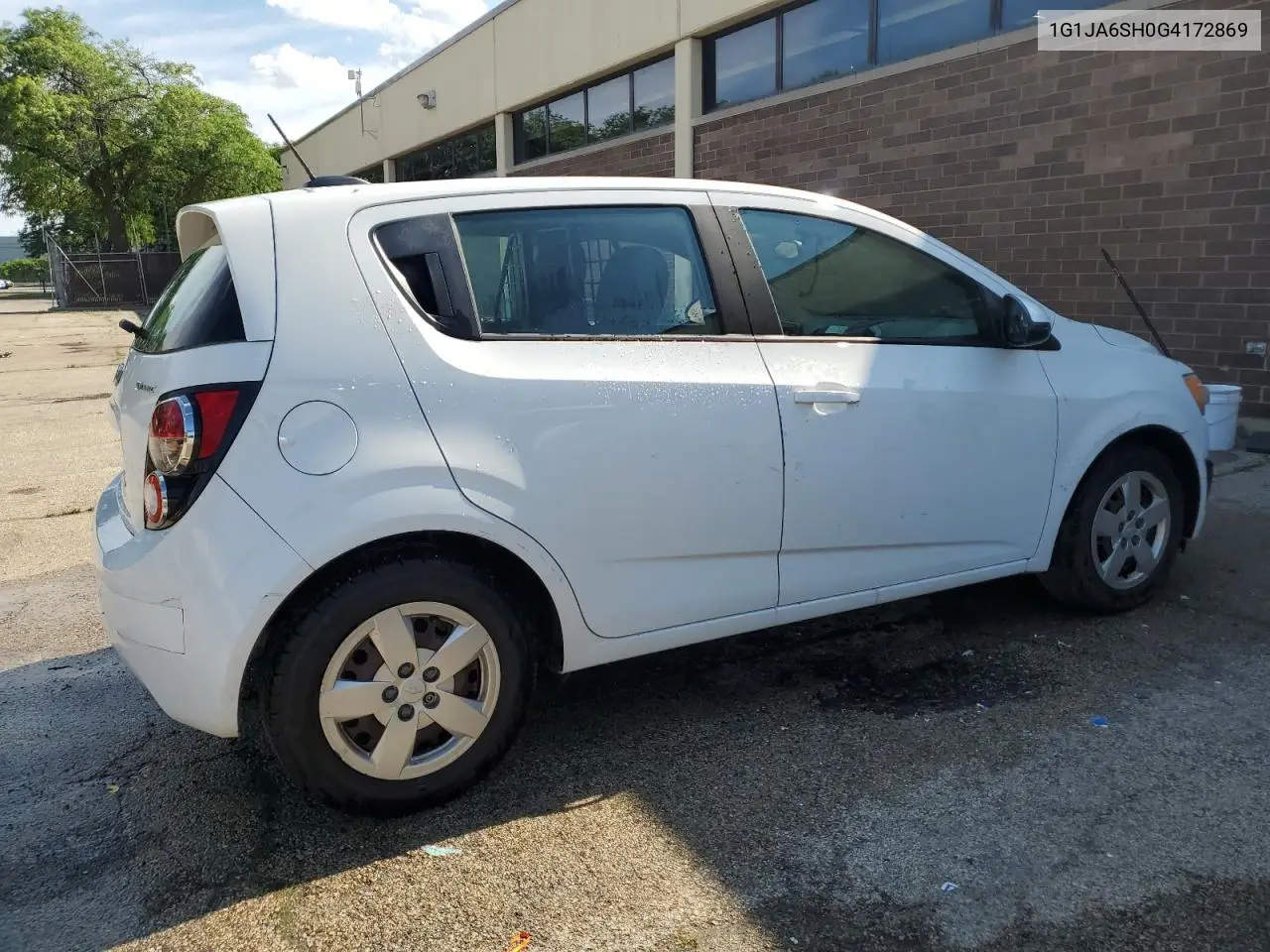 2016 Chevrolet Sonic Ls VIN: 1G1JA6SH0G4172869 Lot: 62649385