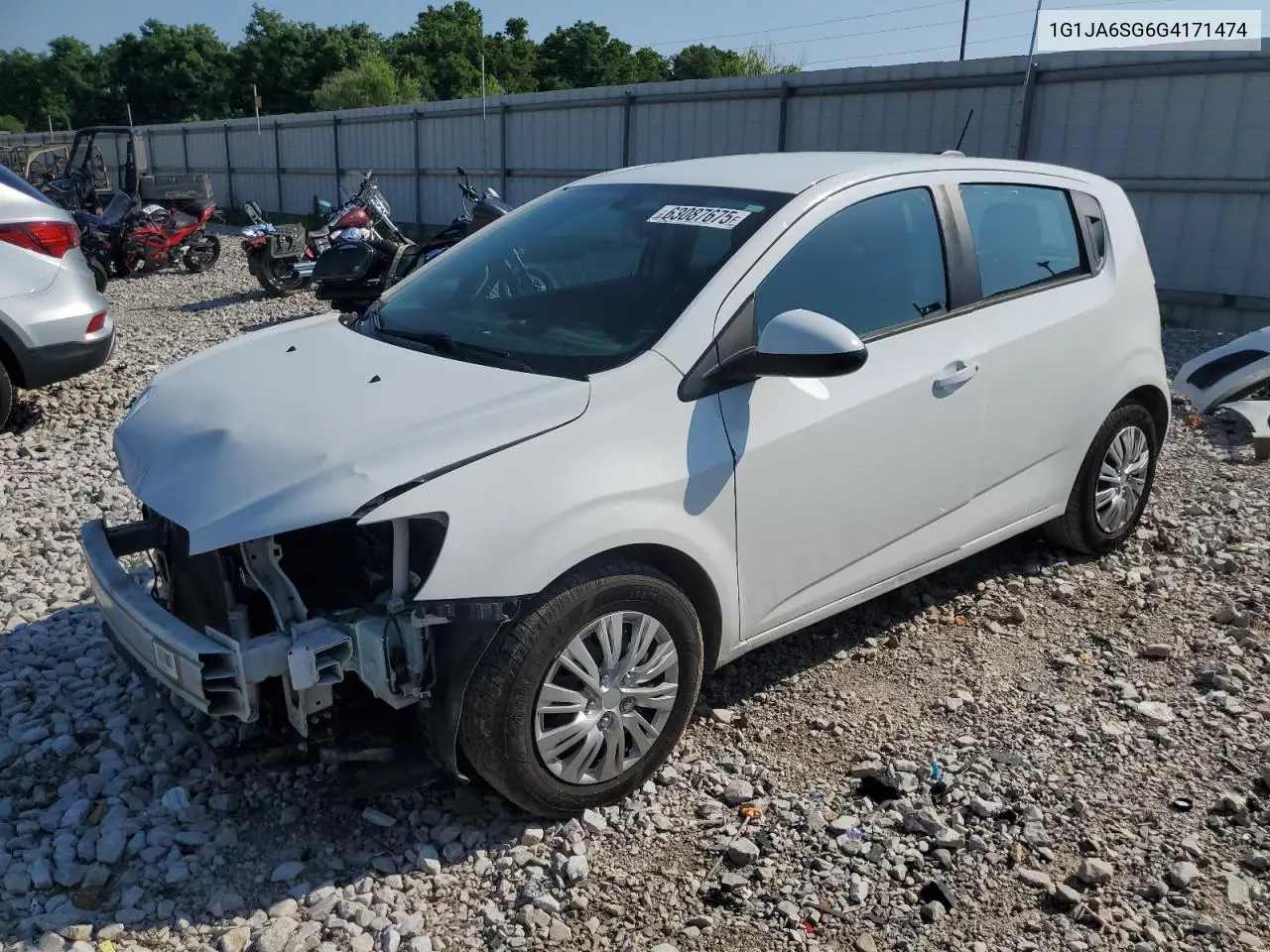 2016 Chevrolet Sonic Ls VIN: 1G1JA6SG6G4171474 Lot: 63087675