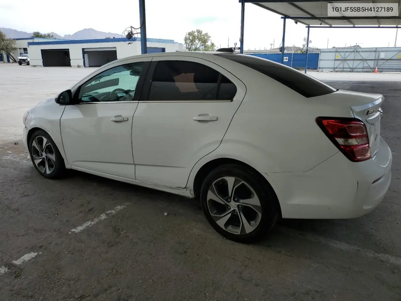 2017 Chevrolet Sonic Premier VIN: 1G1JF5SB5H4127189 Lot: 56143455