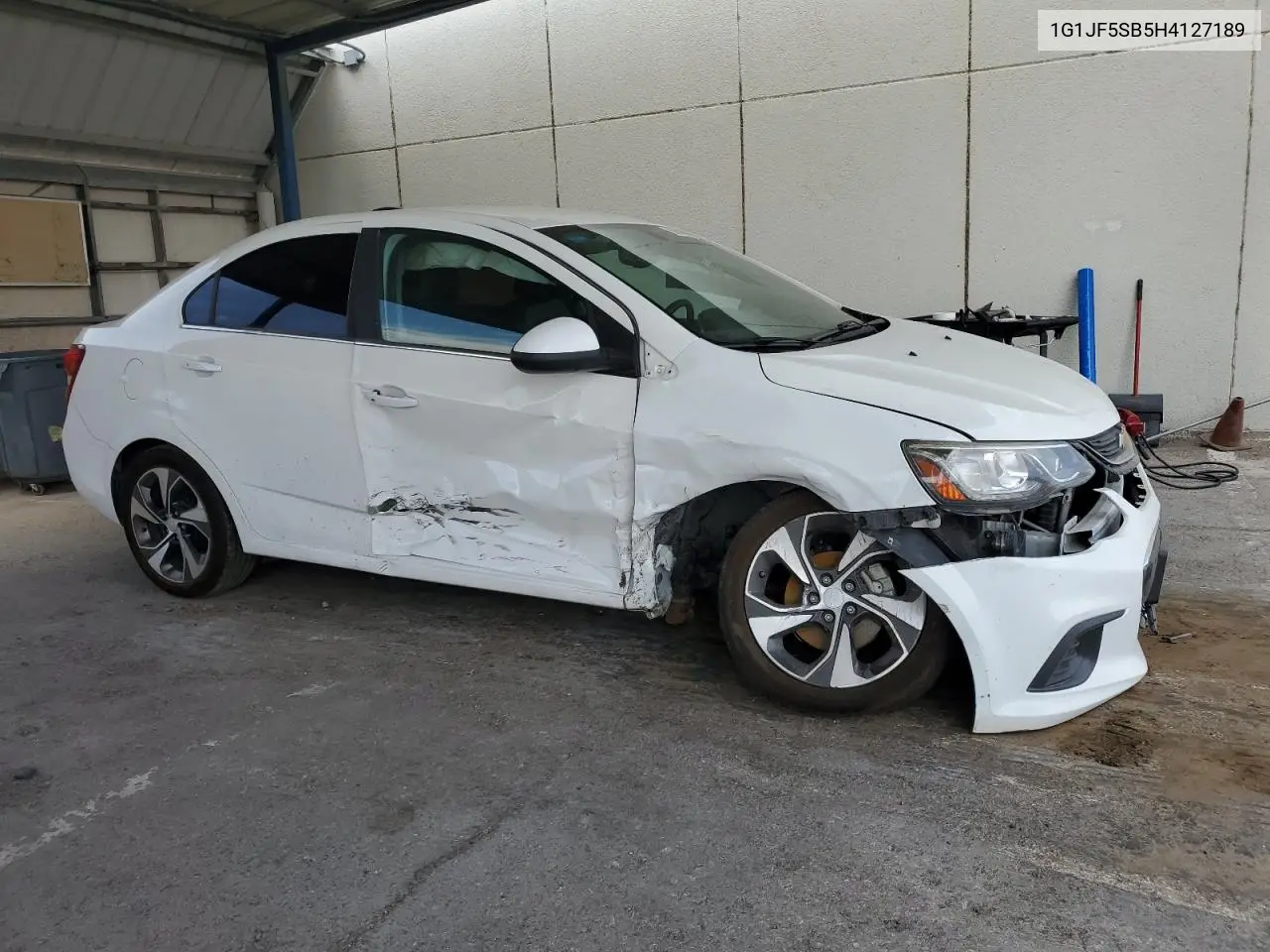 2017 Chevrolet Sonic Premier VIN: 1G1JF5SB5H4127189 Lot: 56143455