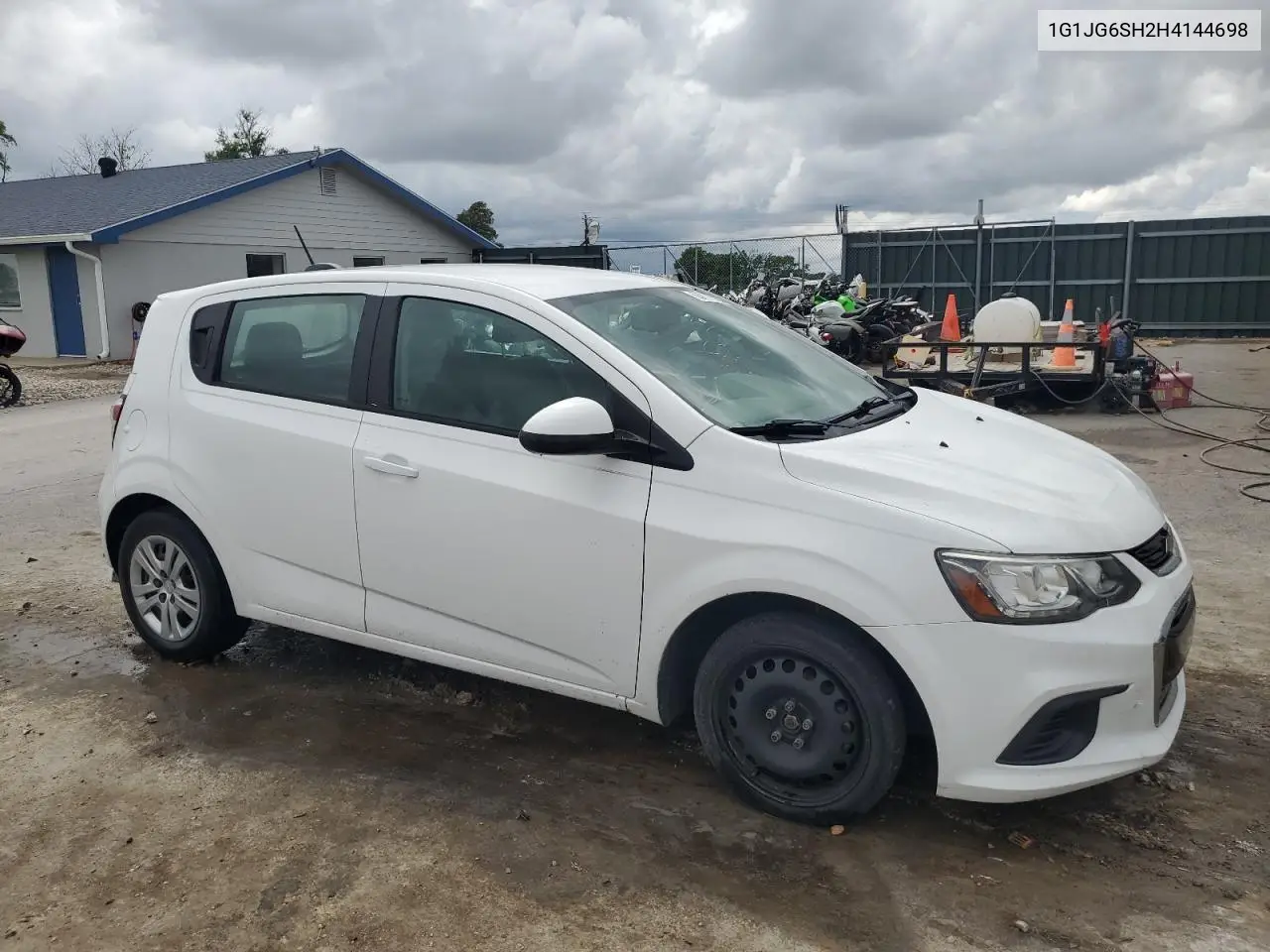 2017 Chevrolet Sonic VIN: 1G1JG6SH2H4144698 Lot: 56711675