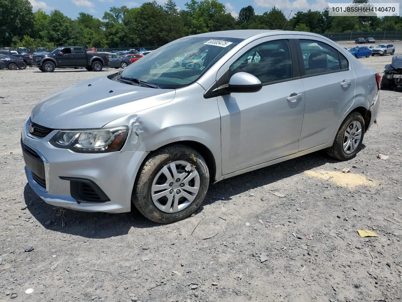 2017 Chevrolet Sonic Ls VIN: 1G1JB5SH6H4140470 Lot: 63305475