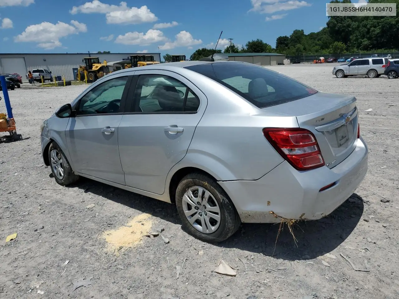 2017 Chevrolet Sonic Ls VIN: 1G1JB5SH6H4140470 Lot: 63305475
