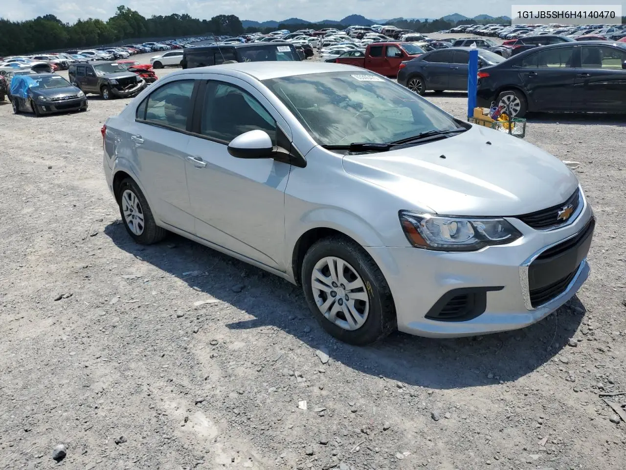 2017 Chevrolet Sonic Ls VIN: 1G1JB5SH6H4140470 Lot: 63305475