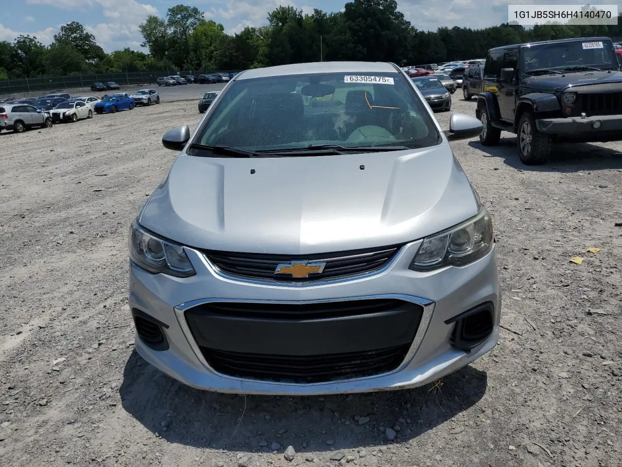 2017 Chevrolet Sonic Ls VIN: 1G1JB5SH6H4140470 Lot: 63305475