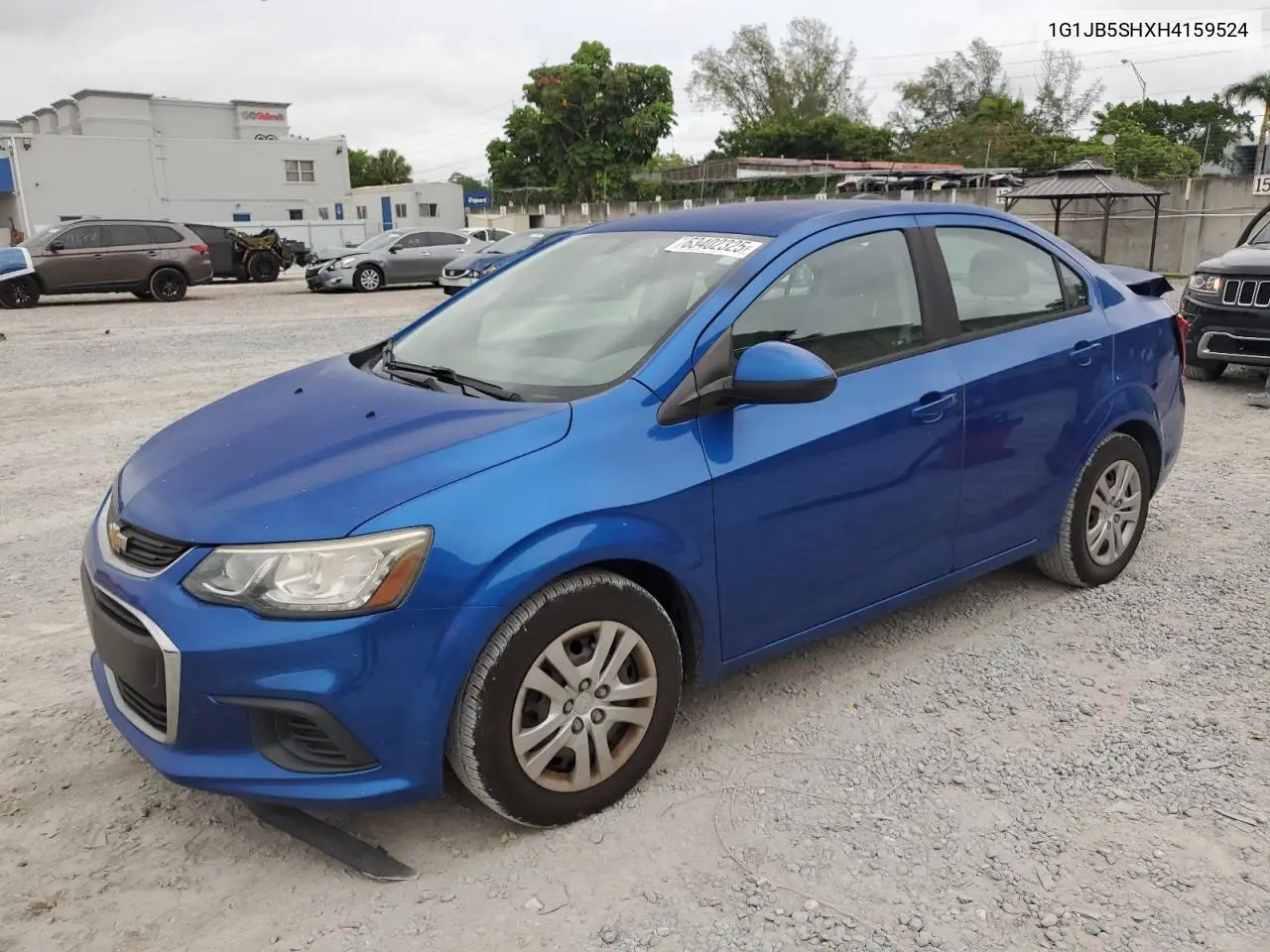 2017 Chevrolet Sonic Ls VIN: 1G1JB5SHXH4159524 Lot: 63402325