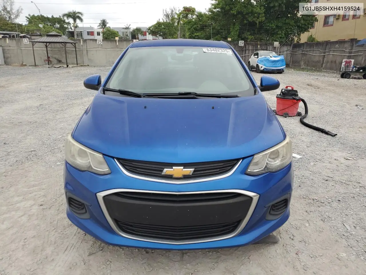 2017 Chevrolet Sonic Ls VIN: 1G1JB5SHXH4159524 Lot: 63402325