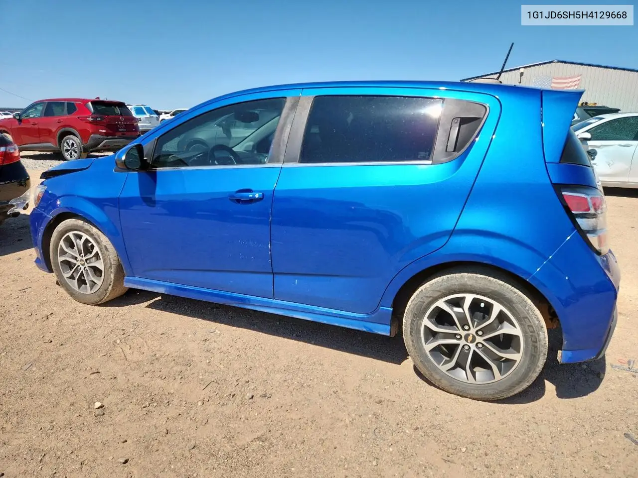 2017 Chevrolet Sonic Lt VIN: 1G1JD6SH5H4129668 Lot: 63581005