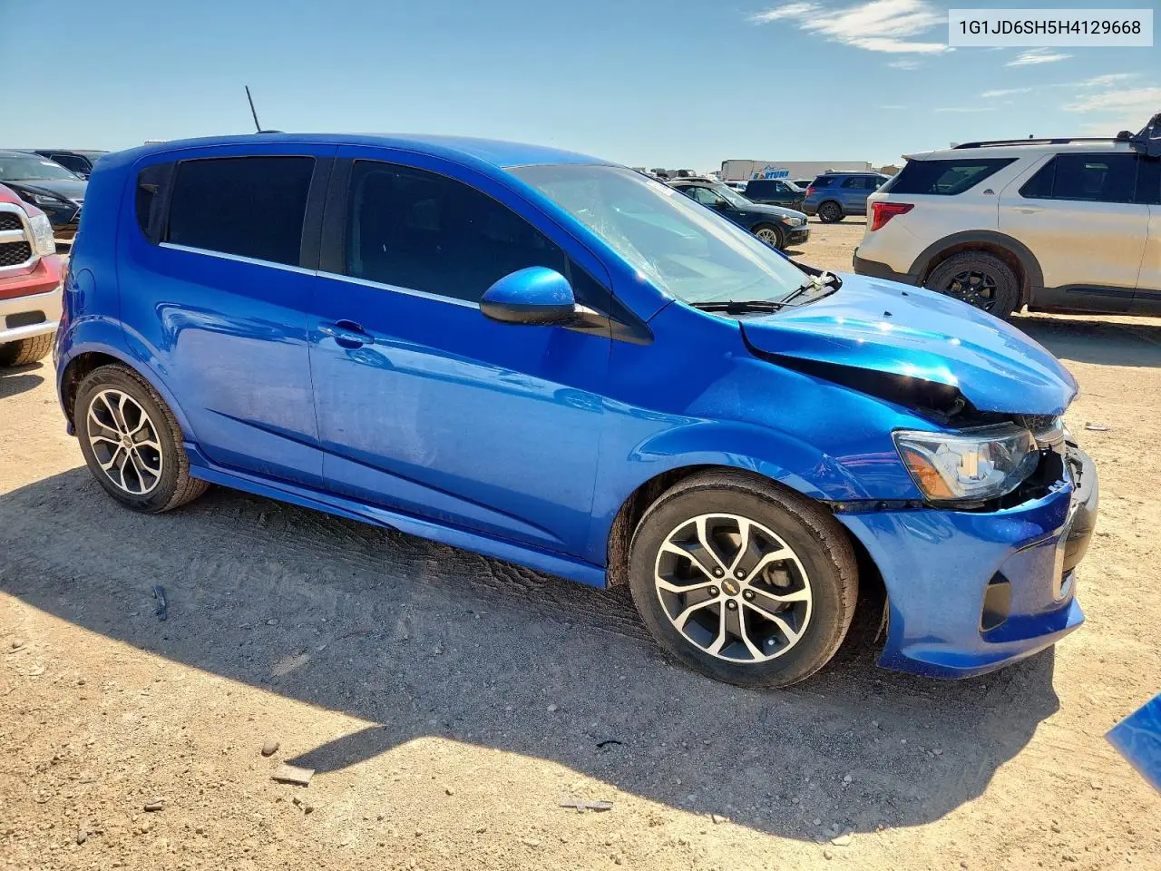 2017 Chevrolet Sonic Lt VIN: 1G1JD6SH5H4129668 Lot: 63581005