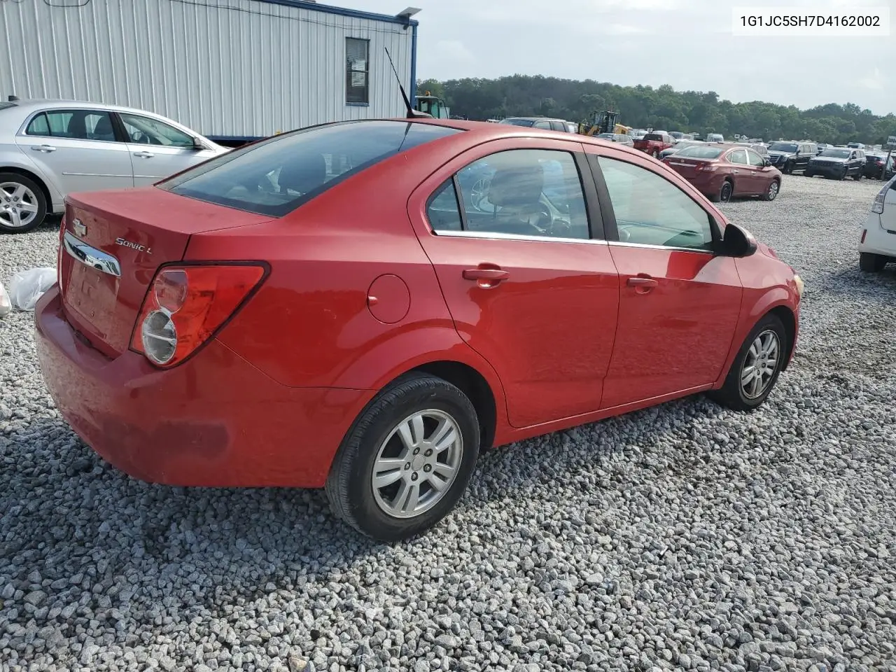 2018 Chevrolet Sonic Lt VIN: 1G1JC5SH7D4162002 Lot: 54653775