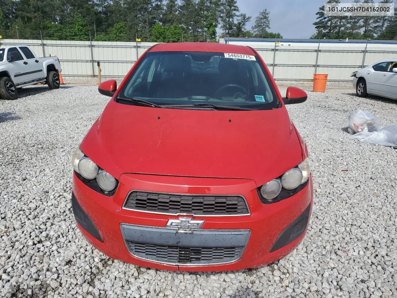 2018 Chevrolet Sonic Lt VIN: 1G1JC5SH7D4162002 Lot: 54653775
