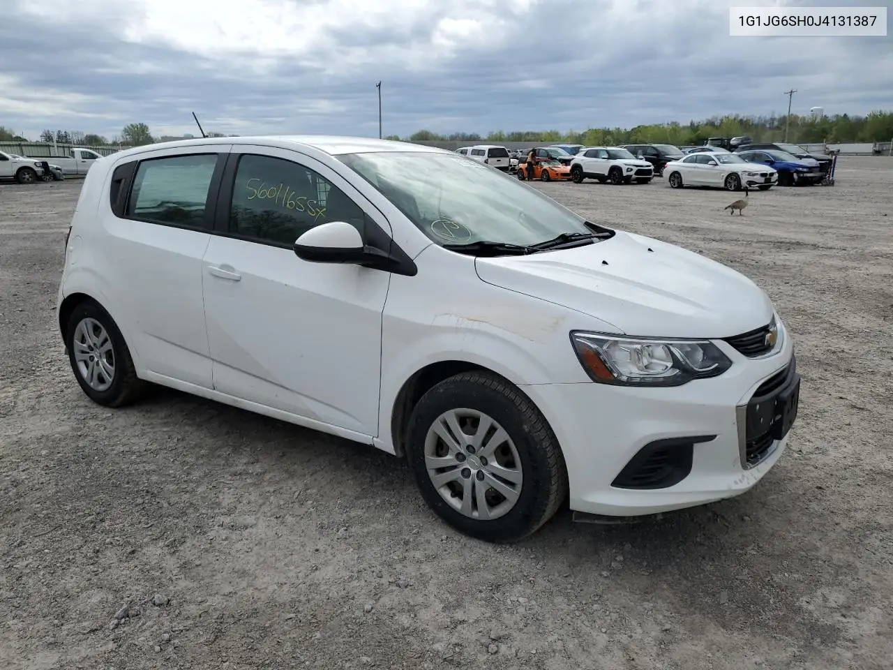 2018 Chevrolet Sonic VIN: 1G1JG6SH0J4131387 Lot: 56011655