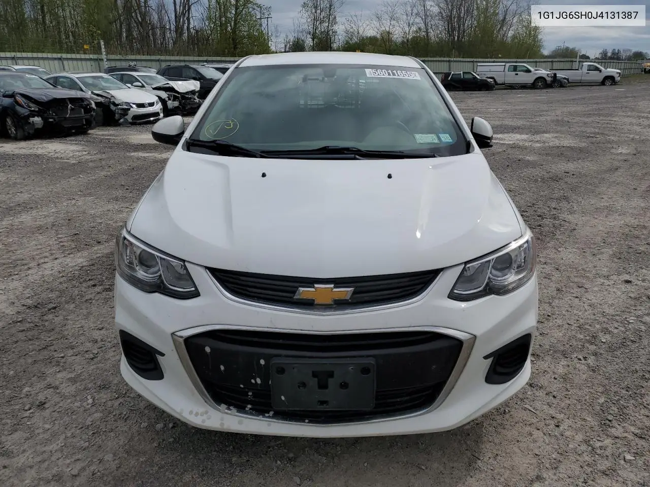 2018 Chevrolet Sonic VIN: 1G1JG6SH0J4131387 Lot: 56011655