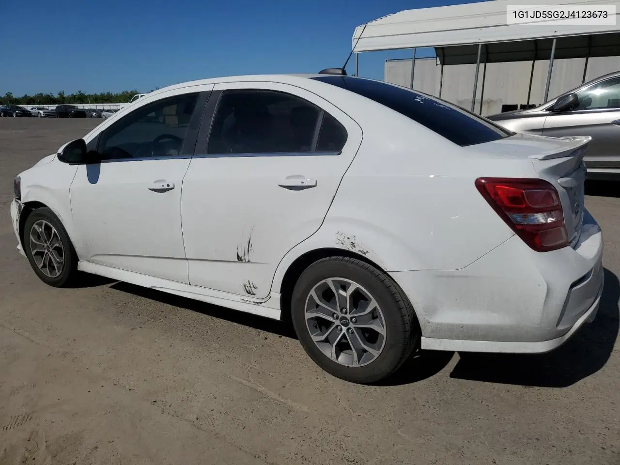 2018 Chevrolet Sonic Lt VIN: 1G1JD5SG2J4123673 Lot: 56226325