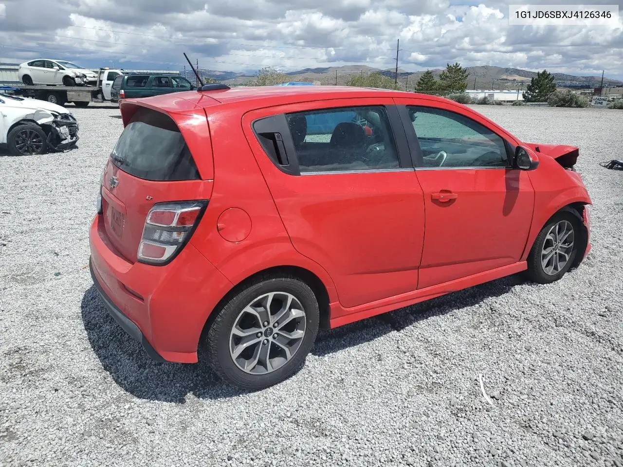 2018 Chevrolet Sonic Lt VIN: 1G1JD6SBXJ4126346 Lot: 56799715