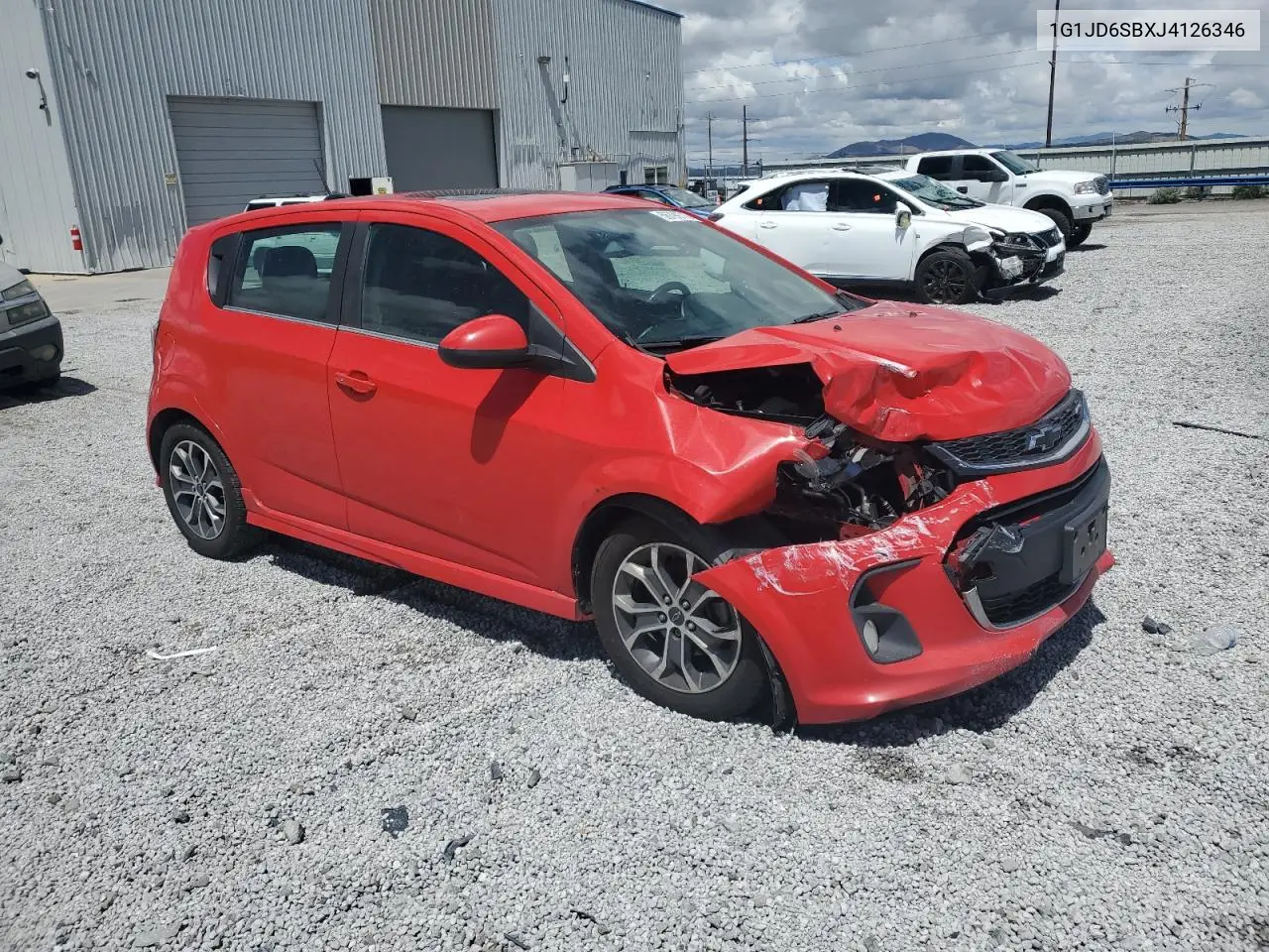 2018 Chevrolet Sonic Lt VIN: 1G1JD6SBXJ4126346 Lot: 56799715