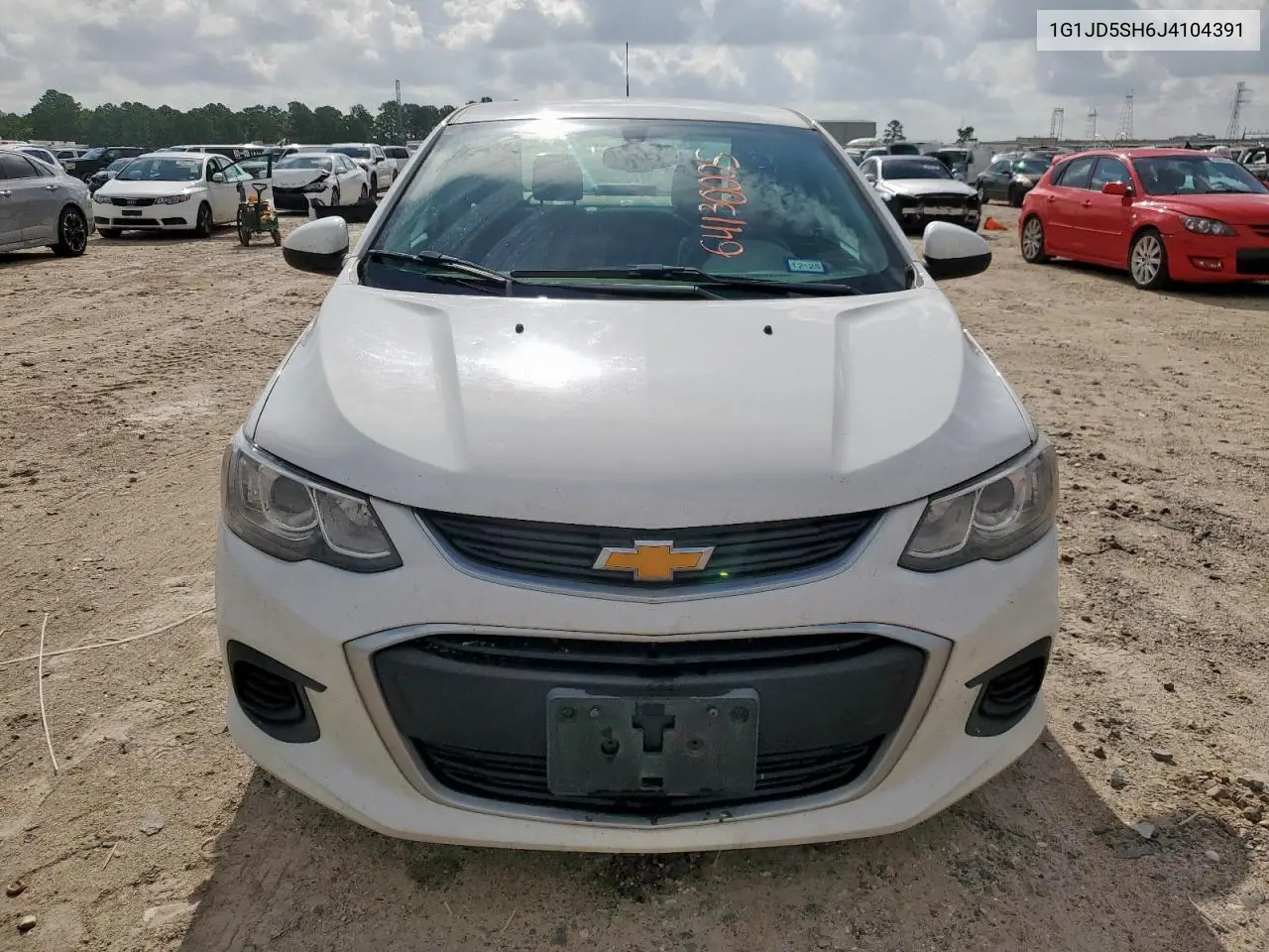 2018 Chevrolet Sonic Lt VIN: 1G1JD5SH6J4104391 Lot: 64130005