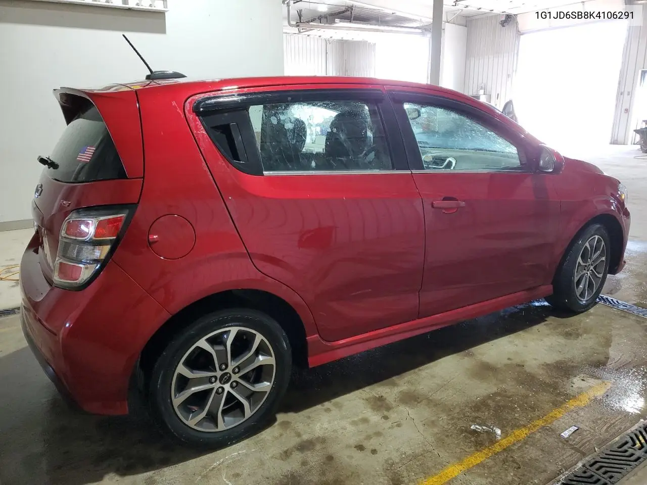 2019 Chevrolet Sonic Lt VIN: 1G1JD6SB8K4106291 Lot: 46584805