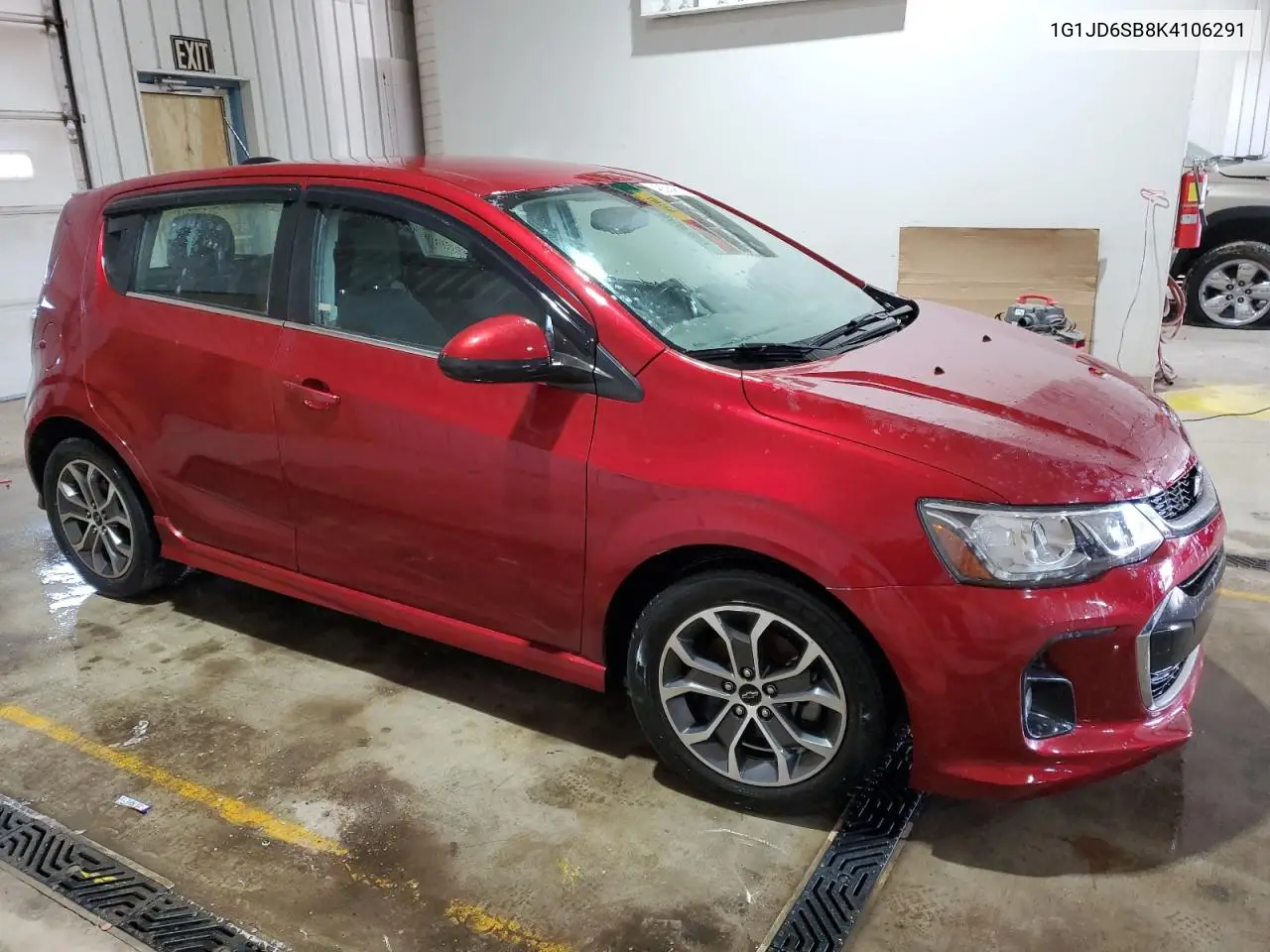 2019 Chevrolet Sonic Lt VIN: 1G1JD6SB8K4106291 Lot: 46584805