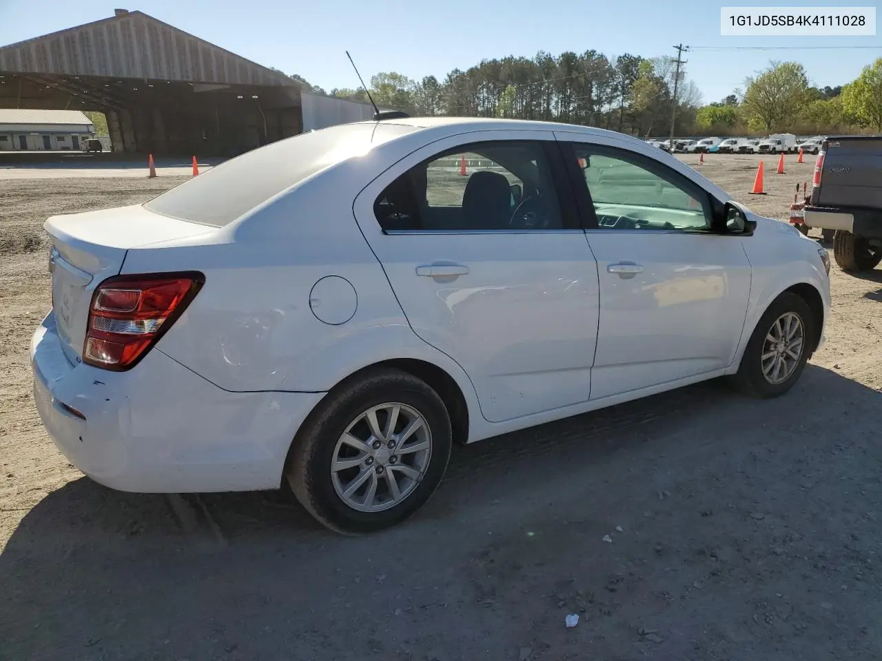 2019 Chevrolet Sonic Lt VIN: 1G1JD5SB4K4111028 Lot: 50239055