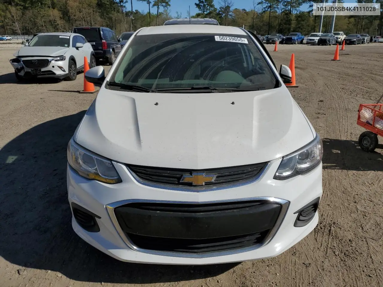 2019 Chevrolet Sonic Lt VIN: 1G1JD5SB4K4111028 Lot: 50239055