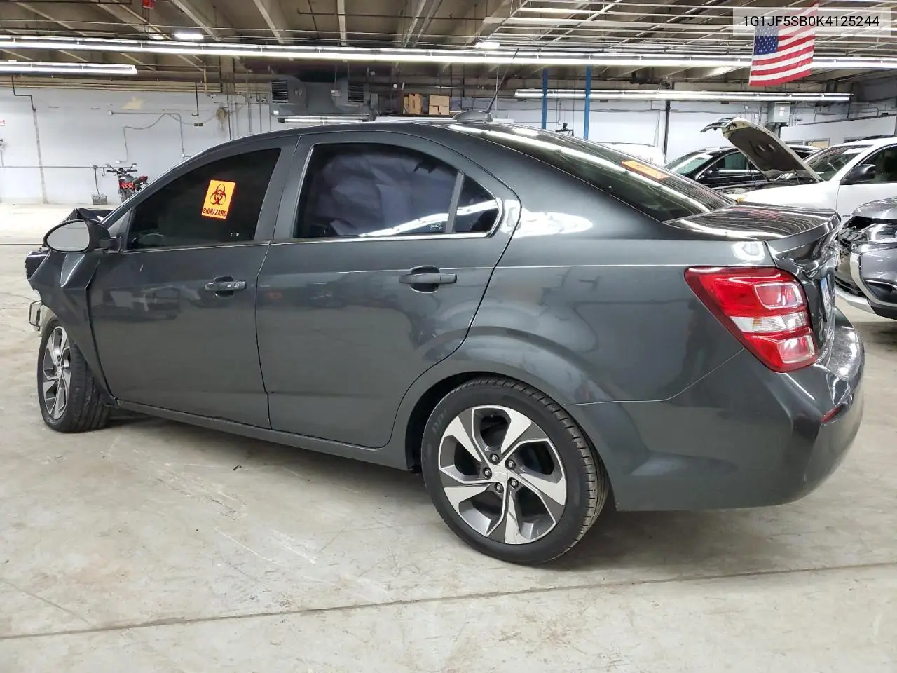 2019 Chevrolet Sonic Premier VIN: 1G1JF5SB0K4125244 Lot: 50594145