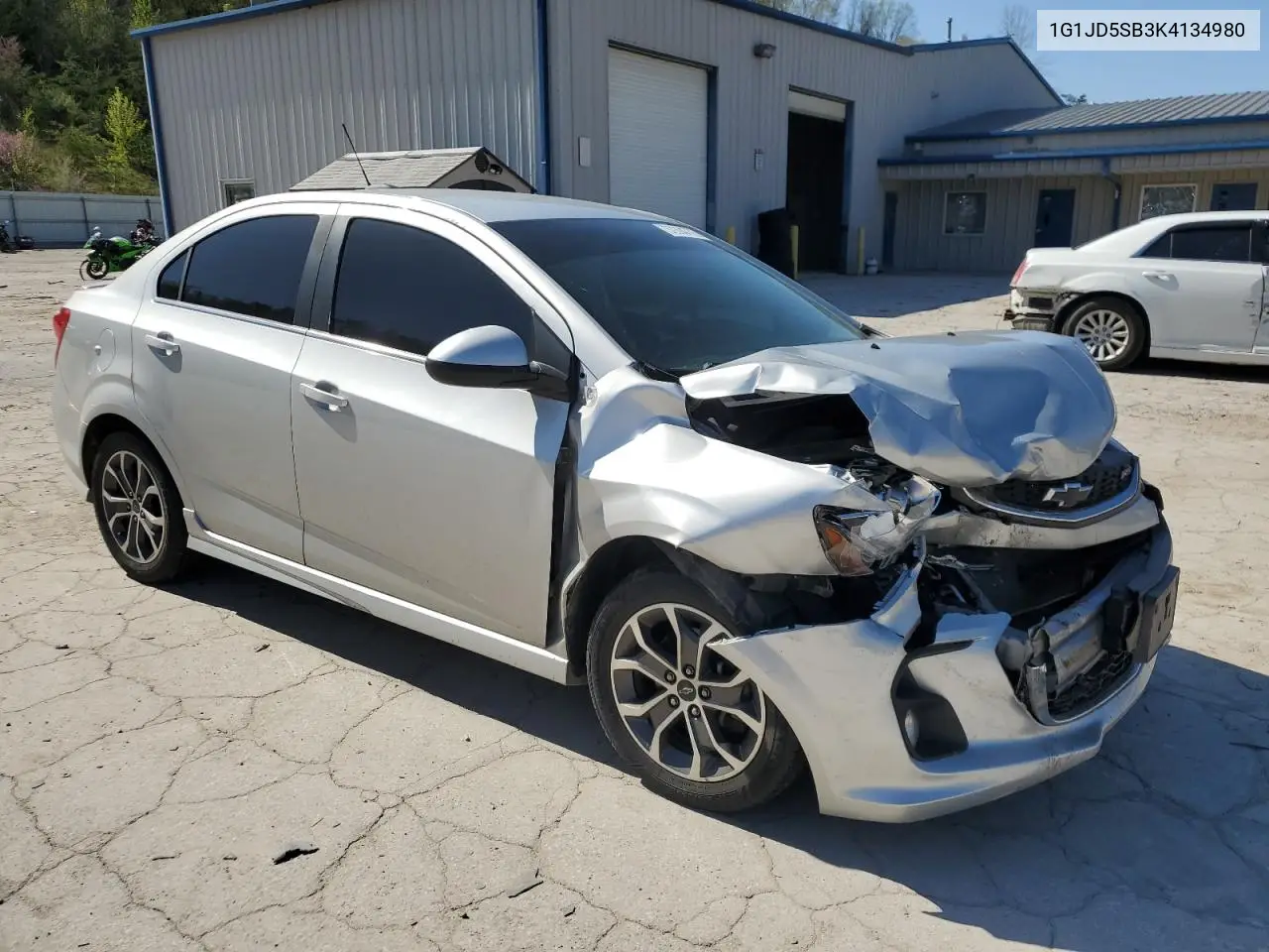 2019 Chevrolet Sonic Lt VIN: 1G1JD5SB3K4134980 Lot: 52394775