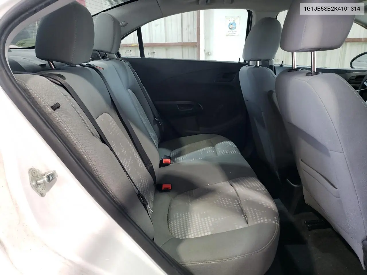 2019 Chevrolet Sonic Ls VIN: 1G1JB5SB2K4101314 Lot: 55087785