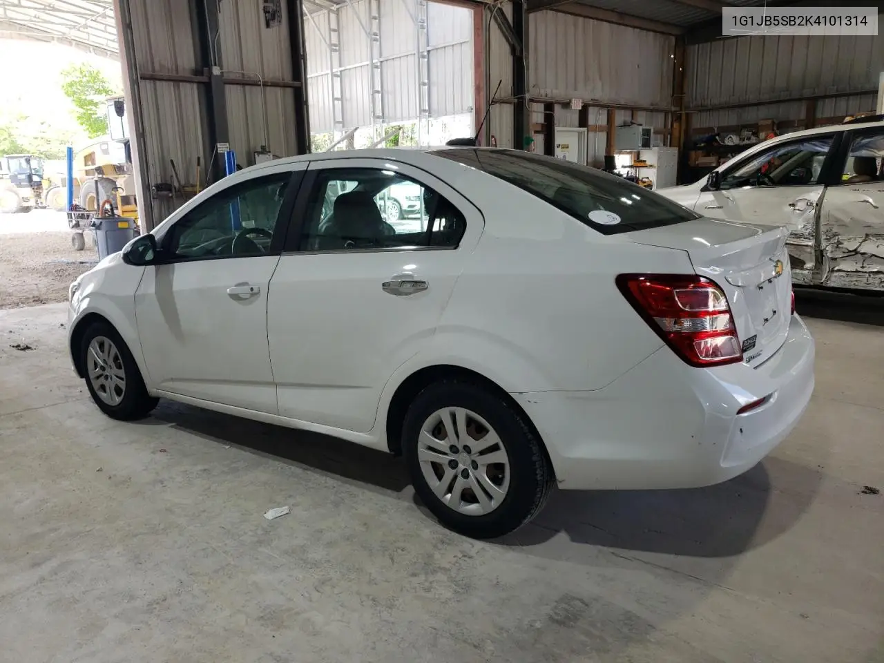 2019 Chevrolet Sonic Ls VIN: 1G1JB5SB2K4101314 Lot: 55087785