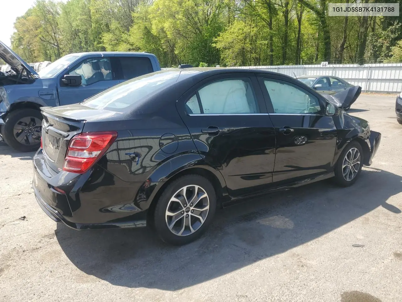 2019 Chevrolet Sonic Lt VIN: 1G1JD5SB7K4131788 Lot: 55311905