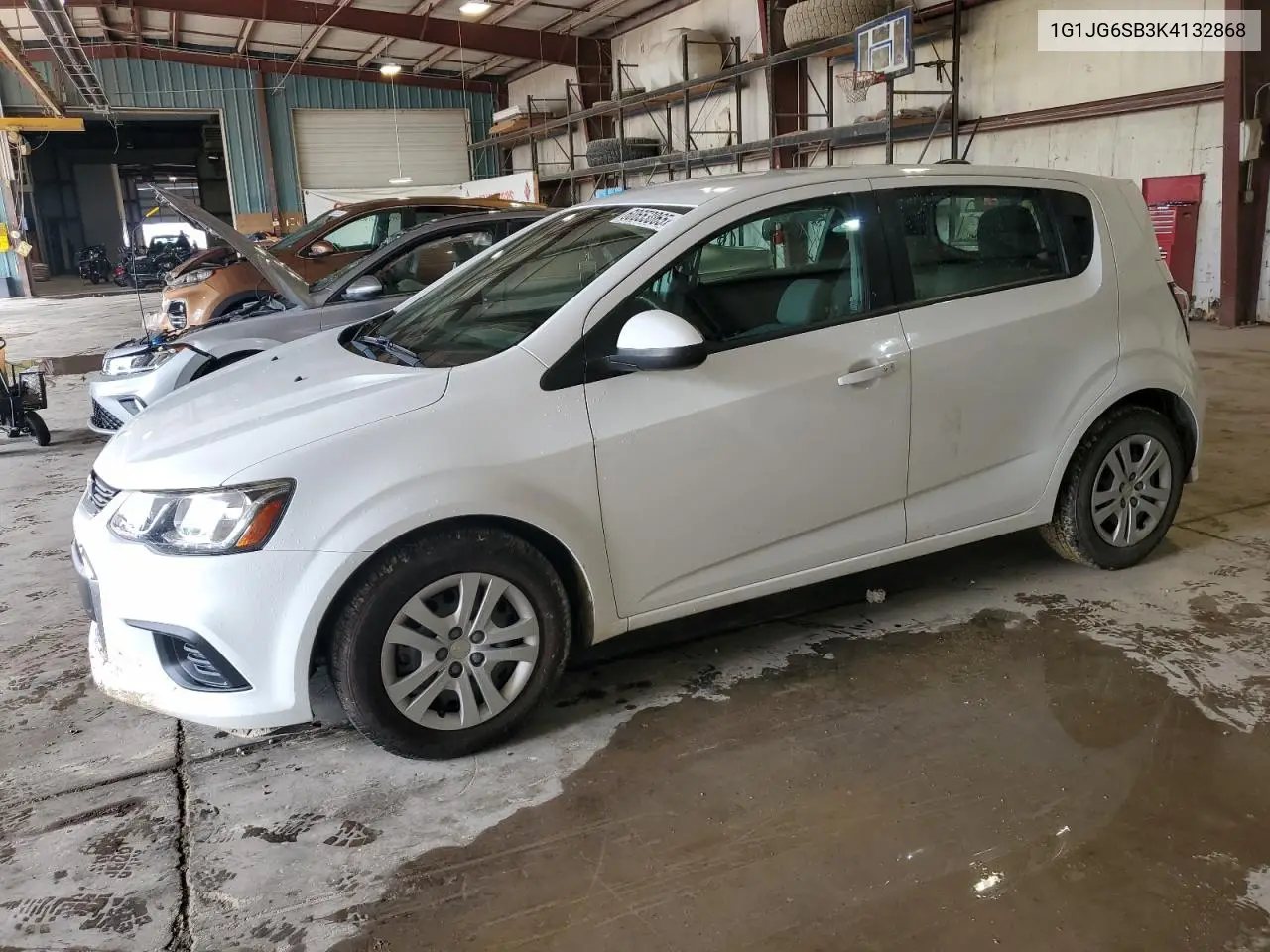 2019 Chevrolet Sonic VIN: 1G1JG6SB3K4132868 Lot: 60653065