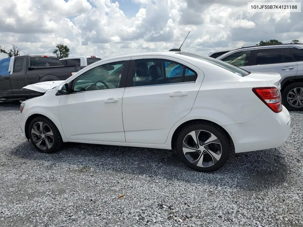 2019 Chevrolet Sonic Premier VIN: 1G1JF5SB7K4121188 Lot: 61842565