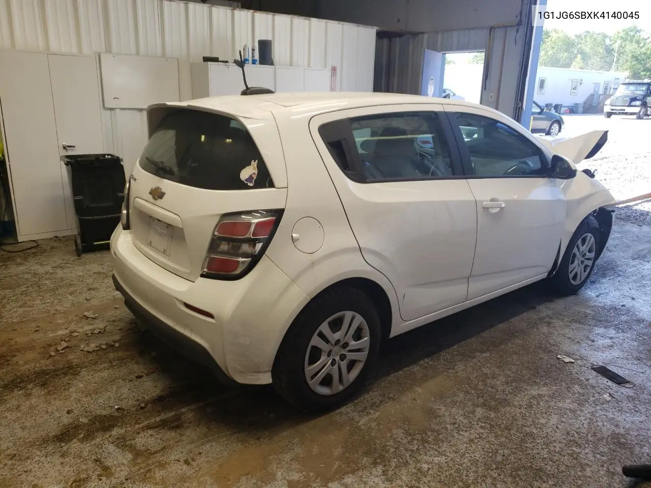 2019 Chevrolet Sonic VIN: 1G1JG6SBXK4140045 Lot: 62066515