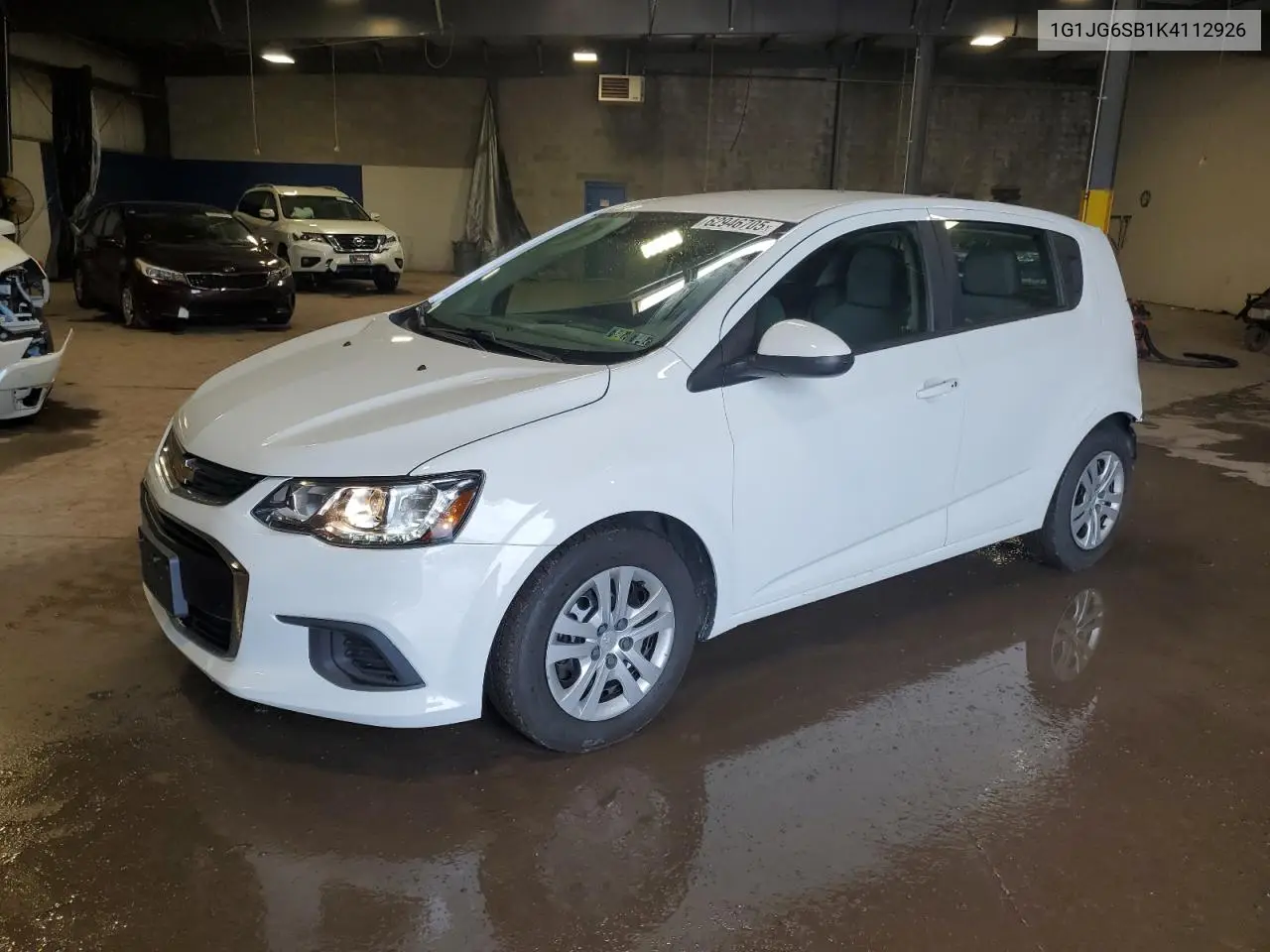 2019 Chevrolet Sonic VIN: 1G1JG6SB1K4112926 Lot: 62946705