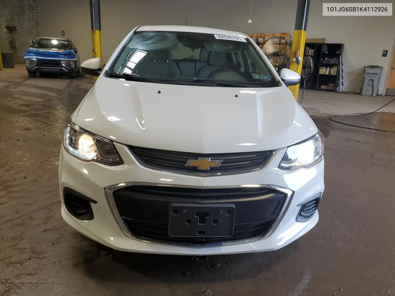 2019 Chevrolet Sonic VIN: 1G1JG6SB1K4112926 Lot: 62946705