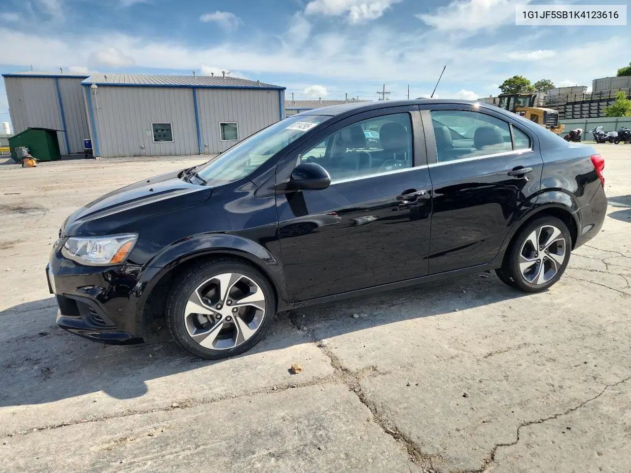 2019 Chevrolet Sonic Premier VIN: 1G1JF5SB1K4123616 Lot: 63114295