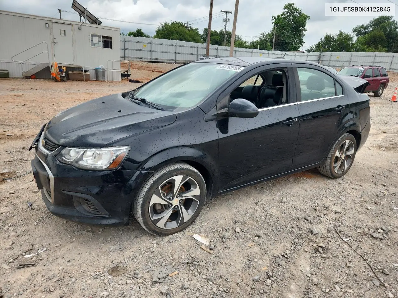 2019 Chevrolet Sonic Premier VIN: 1G1JF5SB0K4122845 Lot: 63205965