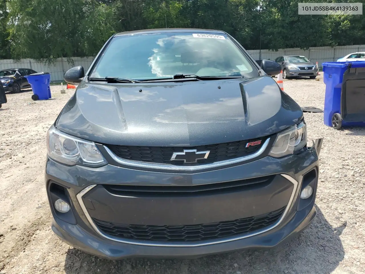 2019 Chevrolet Sonic Lt VIN: 1G1JD5SB4K4139363 Lot: 63620595