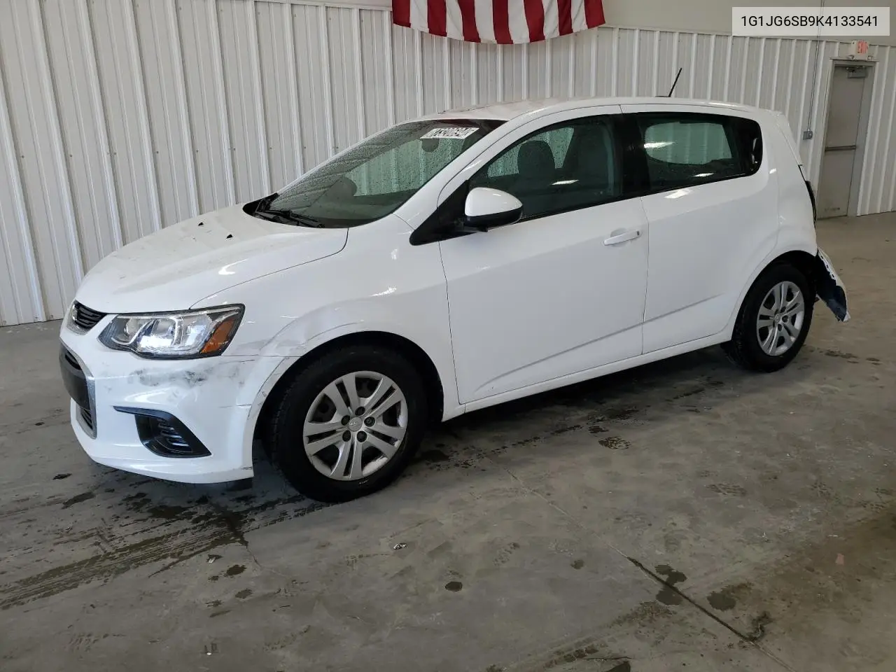 2019 Chevrolet Sonic VIN: 1G1JG6SB9K4133541 Lot: 87320694