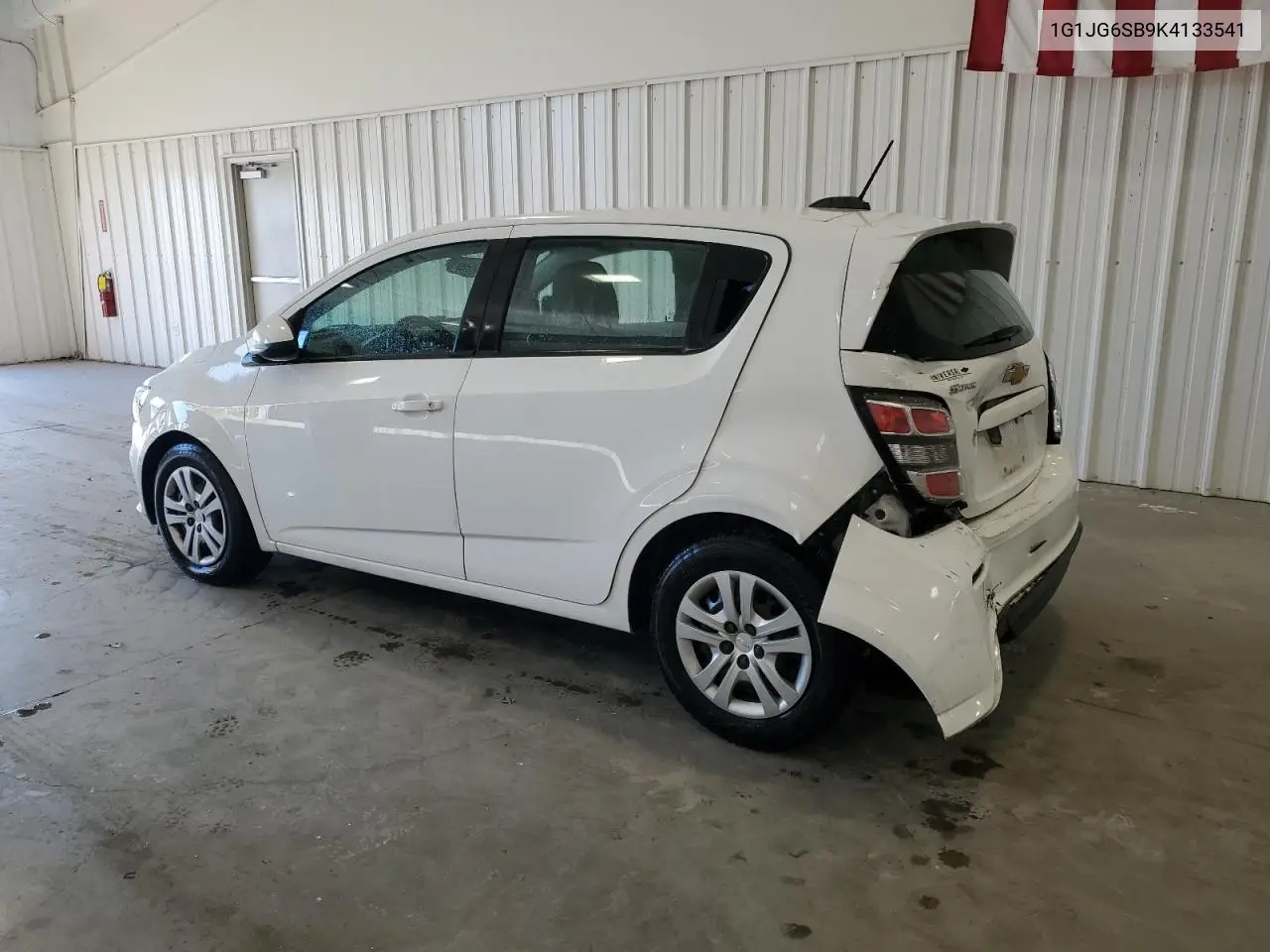 2019 Chevrolet Sonic VIN: 1G1JG6SB9K4133541 Lot: 87320694