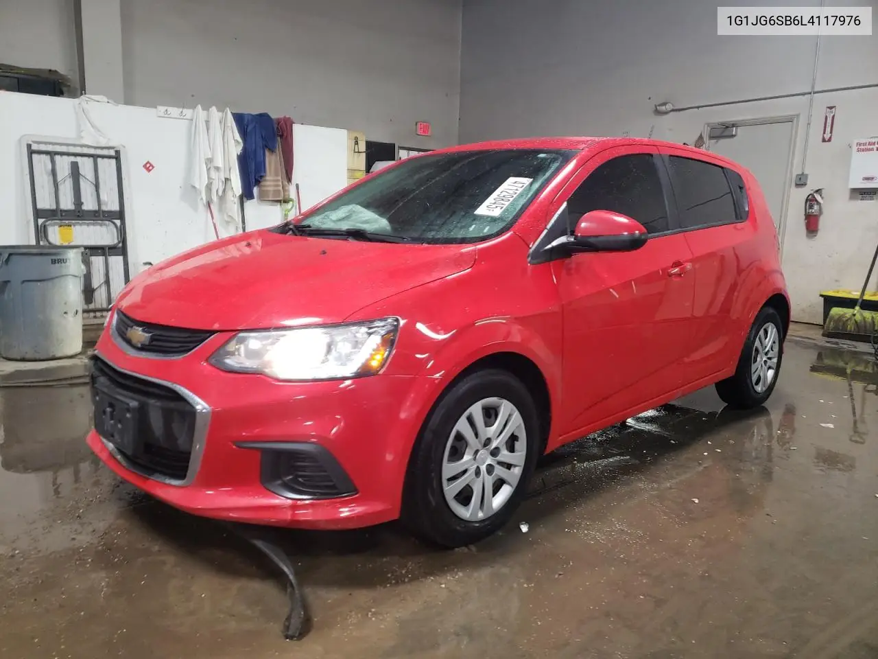 2020 Chevrolet Sonic VIN: 1G1JG6SB6L4117976 Lot: 47129845