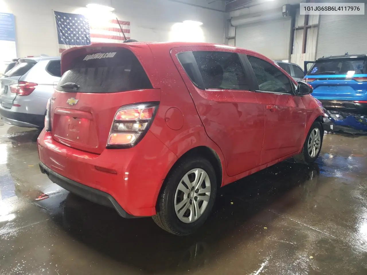 2020 Chevrolet Sonic VIN: 1G1JG6SB6L4117976 Lot: 47129845