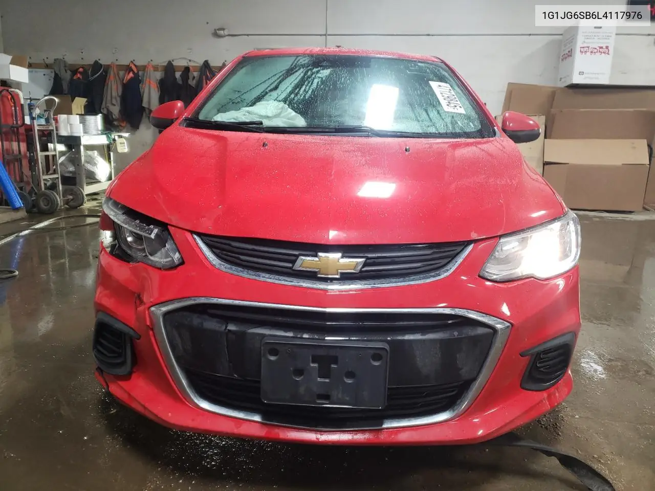 2020 Chevrolet Sonic VIN: 1G1JG6SB6L4117976 Lot: 47129845